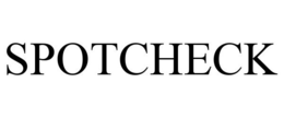 SPOTCHECK trademark
