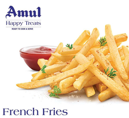 AMUL HAPPY TREATS READY TO COOK & SERVE FRENCH FRIES trademark