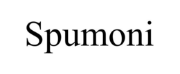SPUMONI trademark