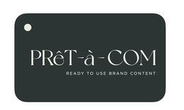 PRÊT-À-COM READY TO USE BRAND CONTENT trademark