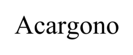 ACARGONO trademark