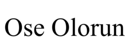 OSE OLORUN trademark