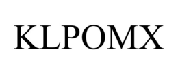 KLPOMX trademark