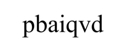 PBAIQVD trademark