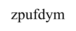 ZPUFDYM trademark