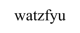 WATZFYU trademark
