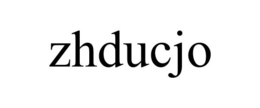 ZHDUCJO trademark