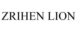 ZRIHEN LION trademark