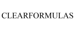 CLEARFORMULAS trademark