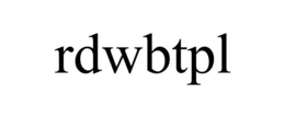 RDWBTPL trademark