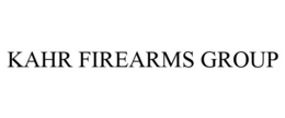 KAHR FIREARMS GROUP trademark