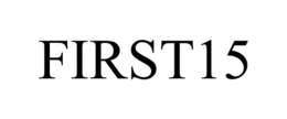 FIRST15 trademark