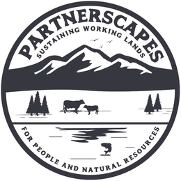 PARTNERSCAPES SUSTAINING WORKING LANDS FOR PEOPLE AND NATURAL RESOURCES trademark