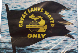 GREAT LAKES WATER ONLY DETROIT NUTRIENT COMPANY ALL NATURAL HIGHER YIELD! MADE IN MICHIGAN WWW.DETROITNUTRIENTCOMPANY.COM HEALTHY RETURNS! trademark