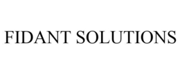 FIDANT SOLUTIONS trademark