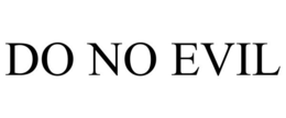 DO NO EVIL trademark