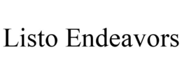 LISTO ENDEAVORS trademark