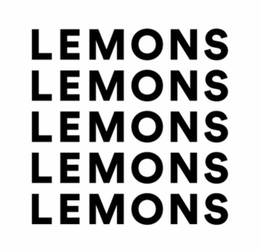 LEMONS LEMONS LEMONS LEMONS LEMONS trademark