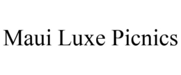 MAUI LUXE PICNICS trademark