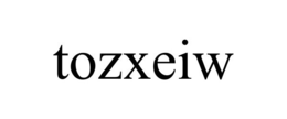 TOZXEIW trademark