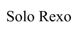 SOLO REXO trademark