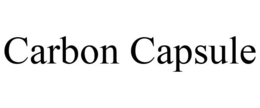 CARBON CAPSULE trademark