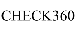 CHECK360 trademark