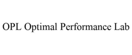 OPL OPTIMAL PERFORMANCE LAB trademark