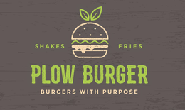 SHAKES FRIES PLOW BURGER BURGERS WITH PURPOSE trademark