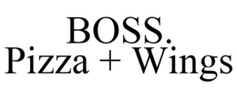 BOSS. PIZZA + WINGS trademark