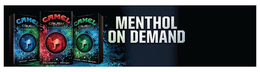 MENTHOL ON DEMAND CAMEL CRUSH REGULAR MENTHOL CAMEL CRUSH RICH NON MENTHOL MENTHOL CAMEL CRUSH MENTHOL MENTHOL MORE MENTHOL trademark