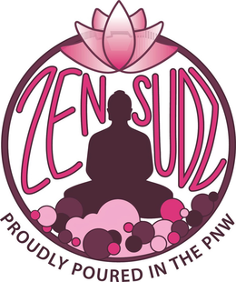 ZEN SUDZ PROUDLY POURED IN THE PNW trademark