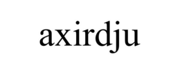 AXIRDJU trademark