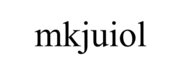 MKJUIOL trademark