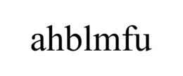 AHBLMFU trademark