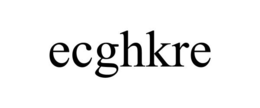 ECGHKRE trademark