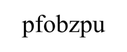 PFOBZPU trademark