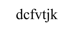 DCFVTJK trademark