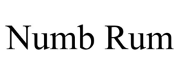 NUMB RUM trademark