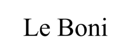LE BONI trademark