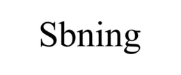 SBNING trademark