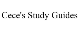 CECE'S STUDY GUIDES trademark