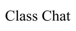 CLASS CHAT trademark