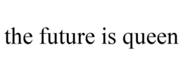 THE FUTURE IS QUEEN trademark
