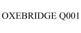 OXEBRIDGE Q001 trademark
