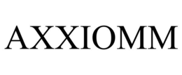 AXXIOMM trademark
