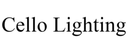 CELLO LIGHTING trademark