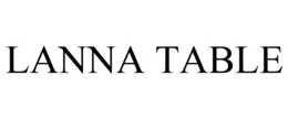 LANNA TABLE trademark