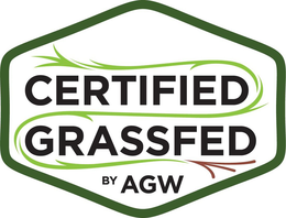 CERTIFIED GRASSFED BY AGW trademark
