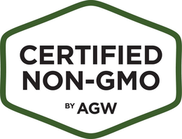 CERTIFIED NON-GMO BY AGW trademark